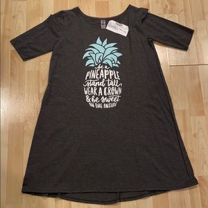 🍍Instant Message Pineapple T-shirt dress/Tunic